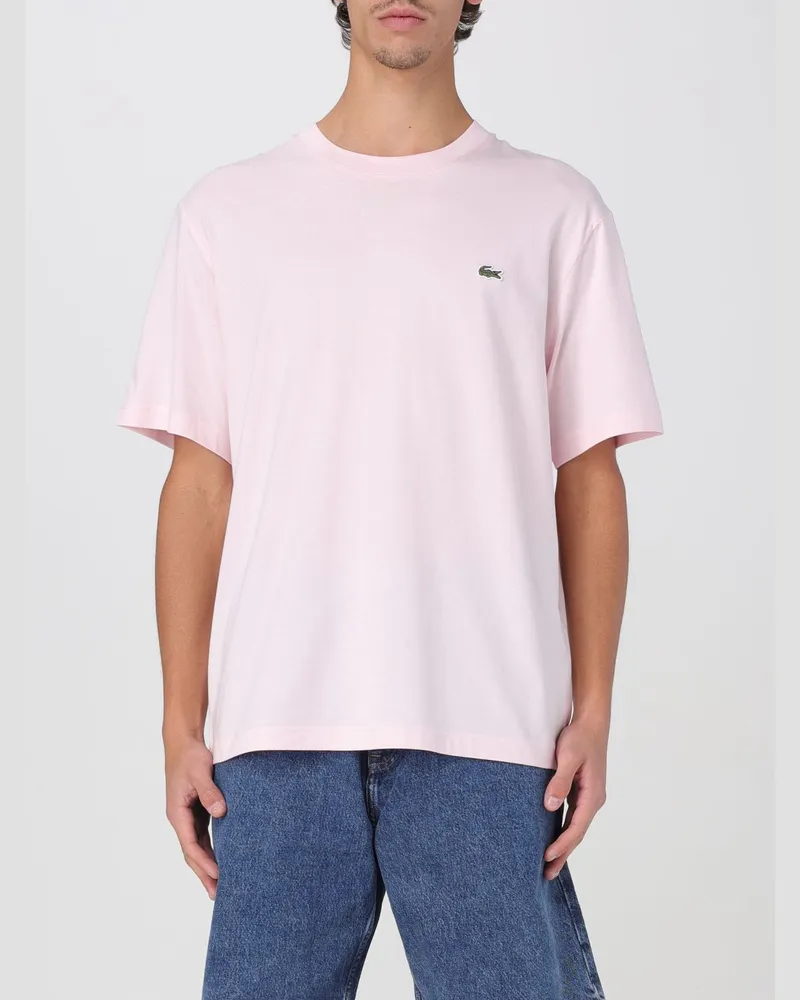 Lacoste T-shirt herren Pink