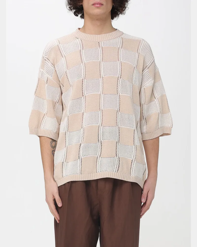 Laneus T-shirt herren Beige