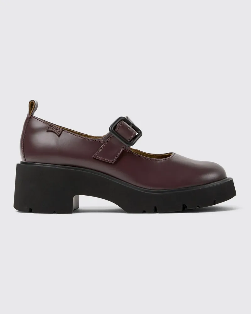 Camper Ballerinas damen Burgunderrot