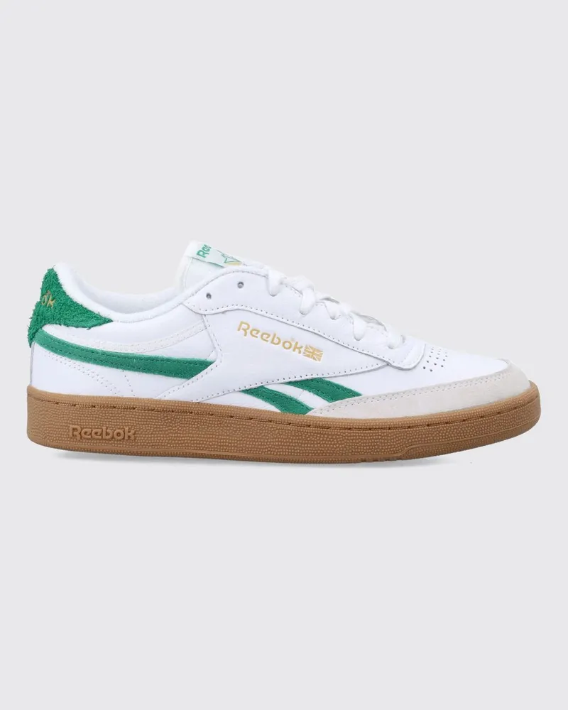 Reebok Club C Revenge Vintage Sneaker aus Glattleder mit Logodruck Weiß
