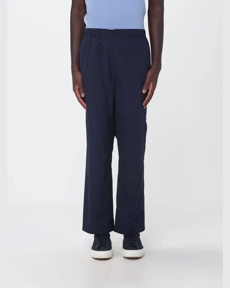 Save The Duck Slim-Fit-Hose aus technischem Stretch-Gewebe mit elastischem Bund Navy