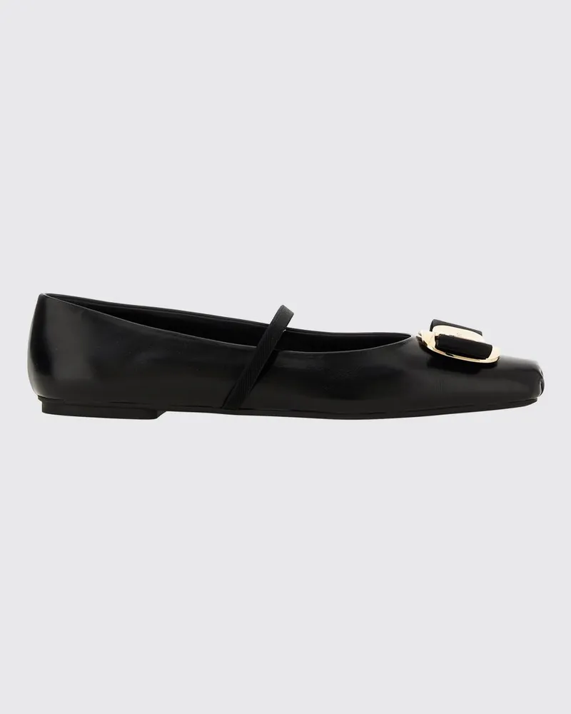 Ferragamo Flache schuhe damen Schwarz