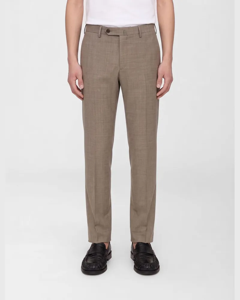 PT TORINO Maßgeschneiderte Stretch-Schurwollhose Biscuit