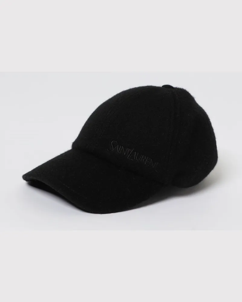 Saint Laurent Hut herren Schwarz