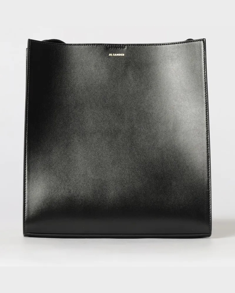 Jil Sander Tangle Ledertasche Schwarz