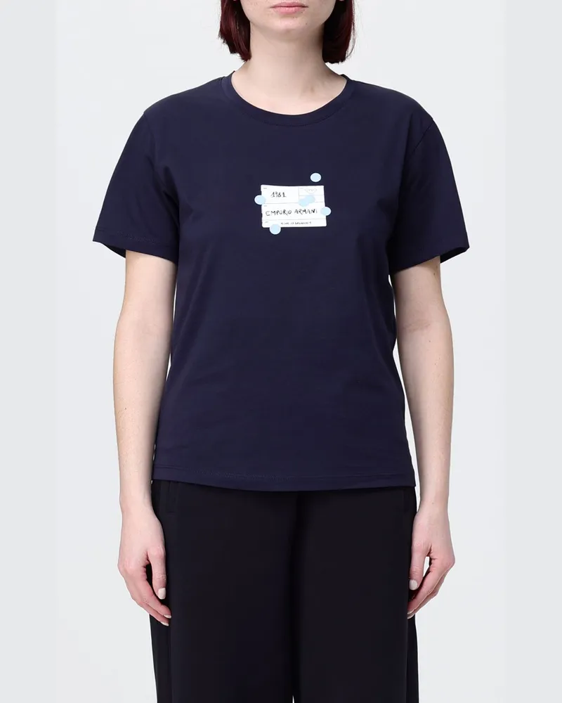 Emporio Armani Polo damen Blau