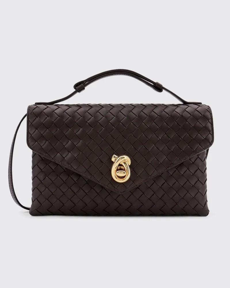Bottega Veneta Schultertasche damen Ebony