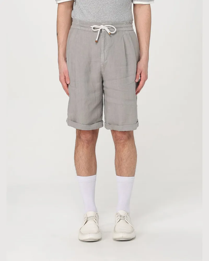 Brunello Cucinelli Shorts herren Grau