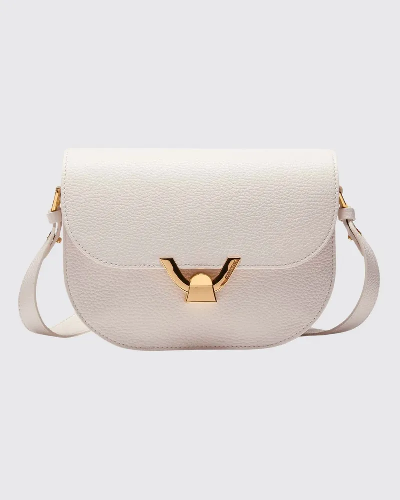 Coccinelle Schultertasche damen Weiß