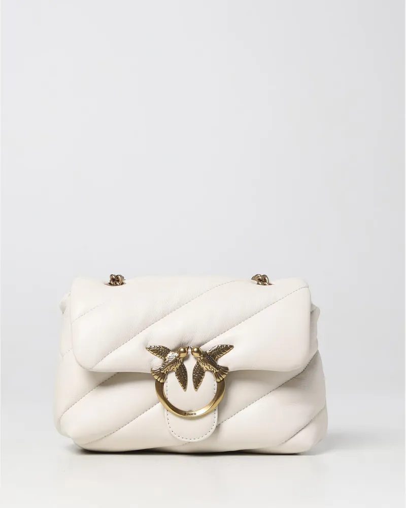 Pinko Schultertasche damen Weiß
