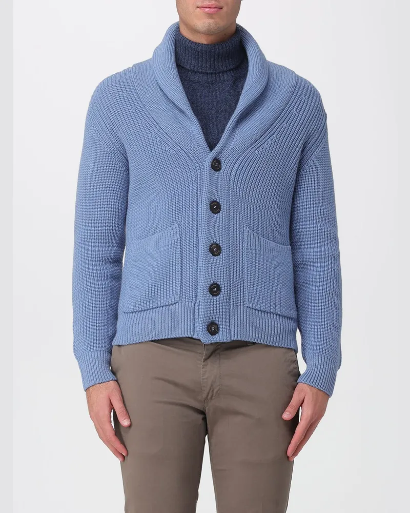 Drumohr  Strickjacke herren Blau