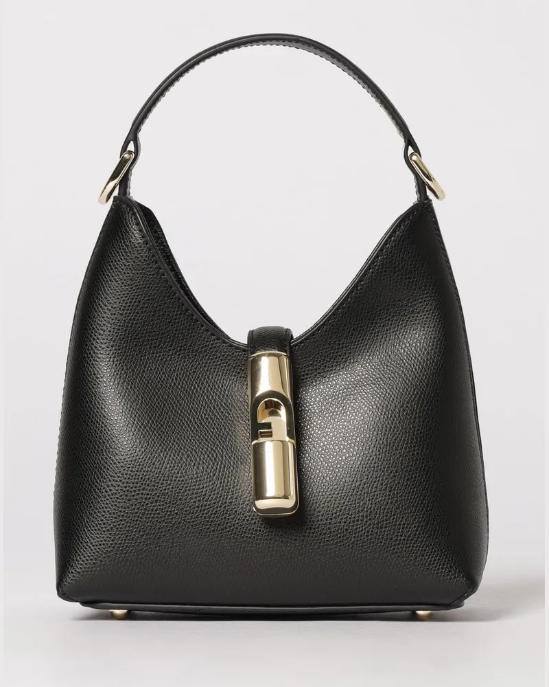 Furla Schultertasche damen Schwarz
