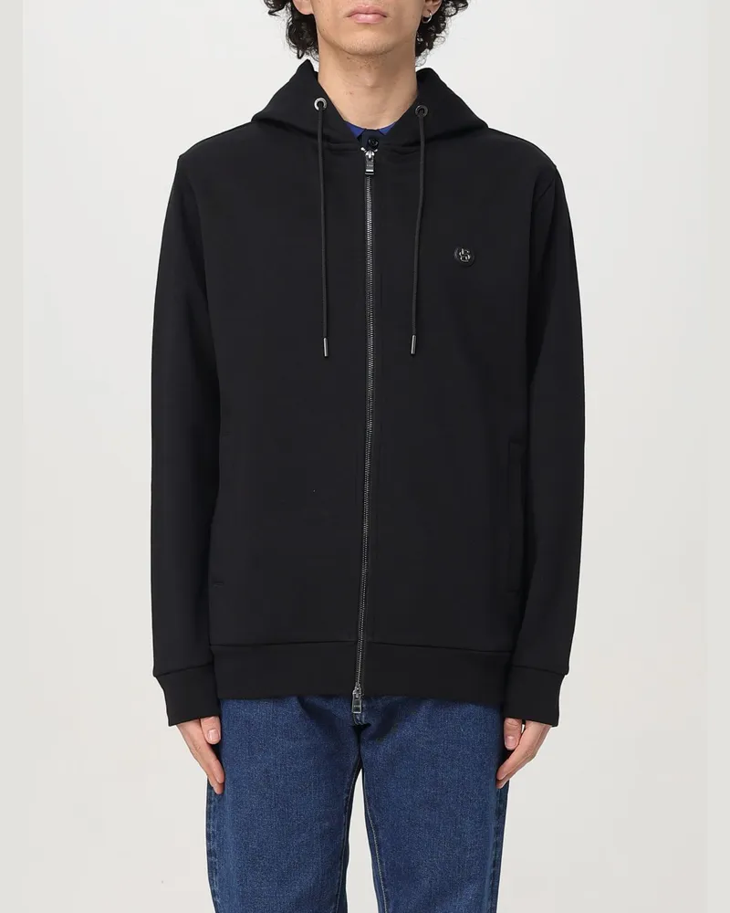 HUGO BOSS Sweatshirt herren Schwarz