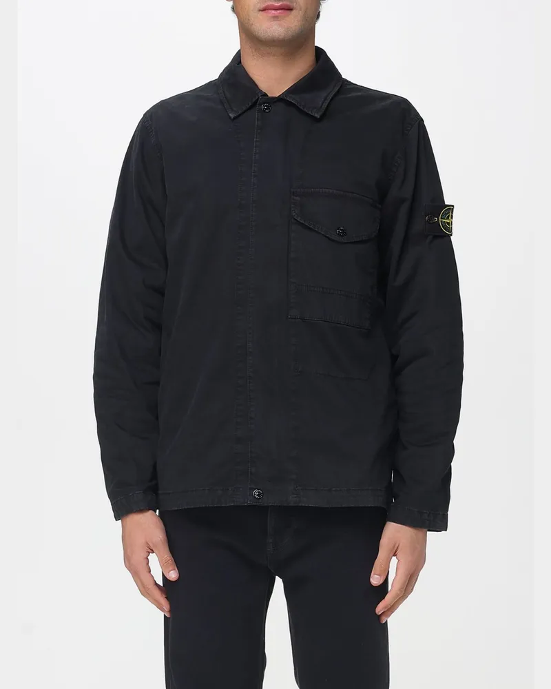 Stone Island Hemd herren Schwarz