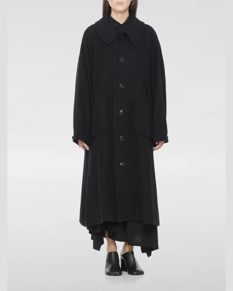 Yohji Yamamoto Mantel damen Y Schwarz