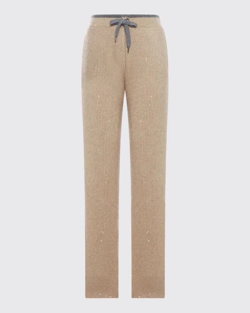 Brunello Cucinelli Hose damen Braun