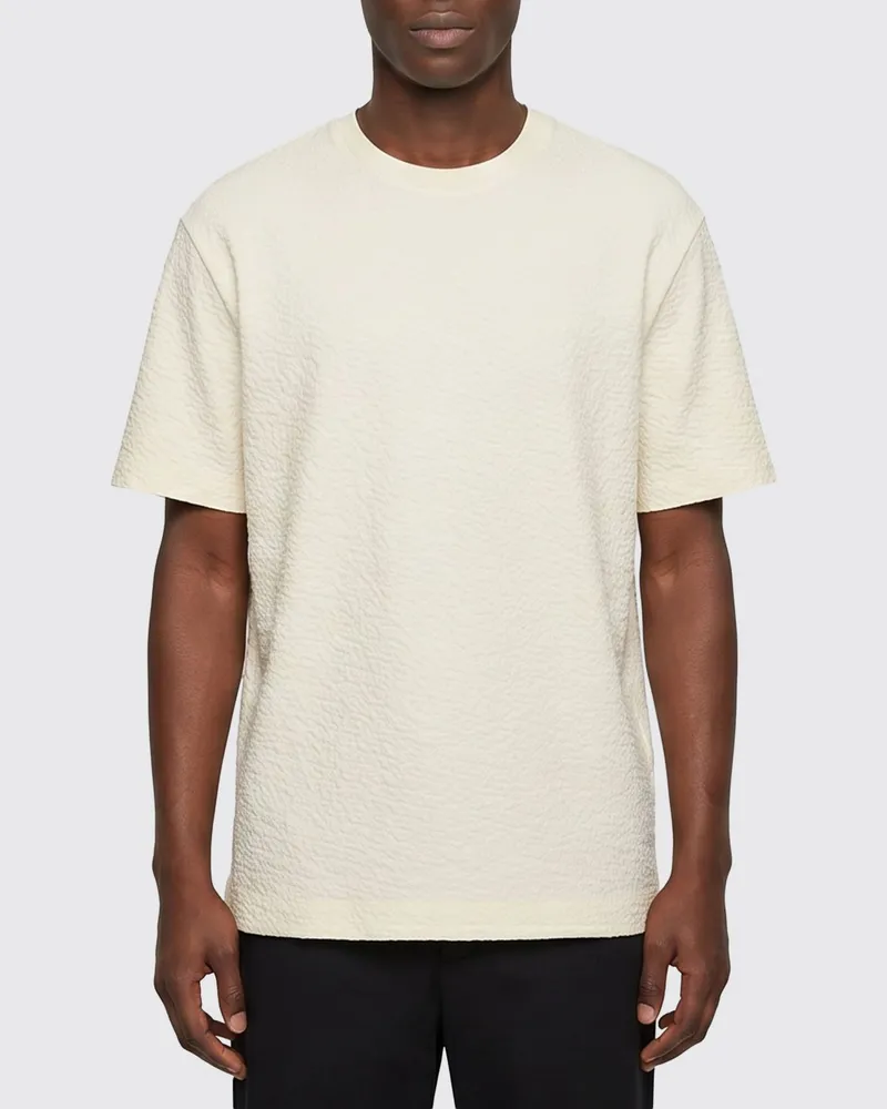 HUGO BOSS H-Thompson 228 Stretch-Baumwoll-T-Shirt Weiß