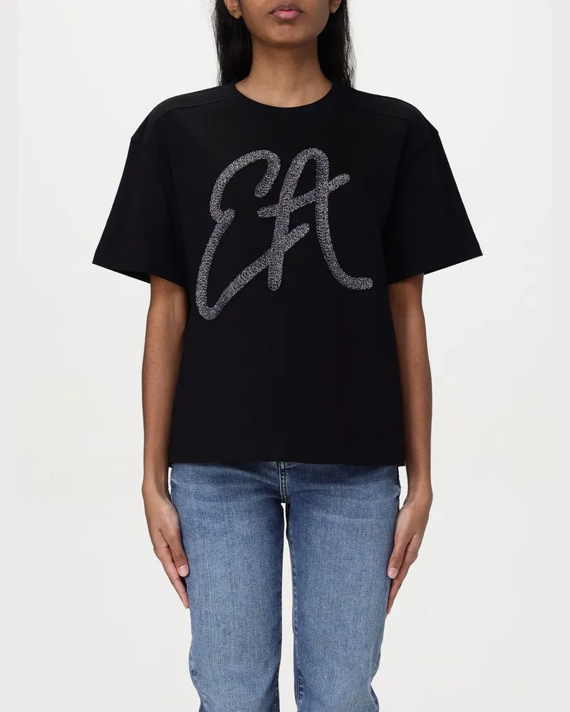 Emporio Armani T-shirt damen Schwarz
