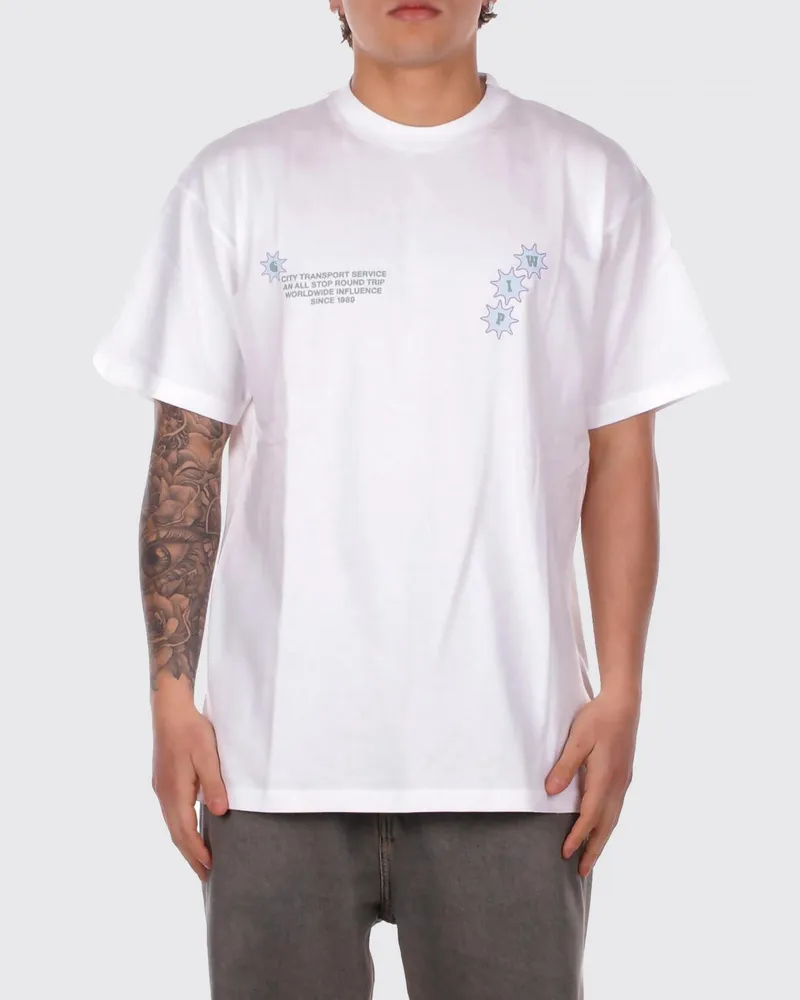 Carhartt WIP Baumwoll-T-Shirt mit Logo-Print Weiß