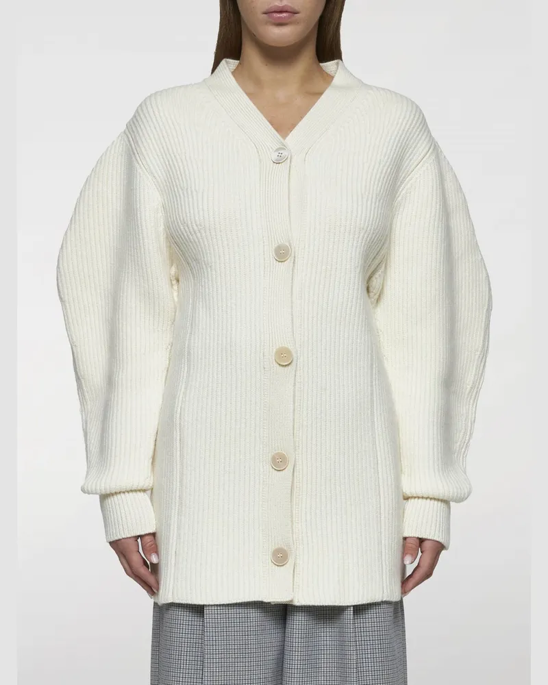 Jil Sander Strickjacke damen Weiß