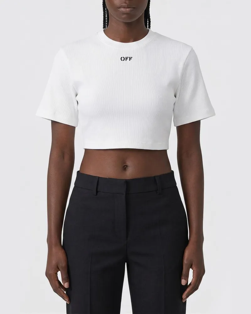 OFF-WHITE T-shirt damen Weiß