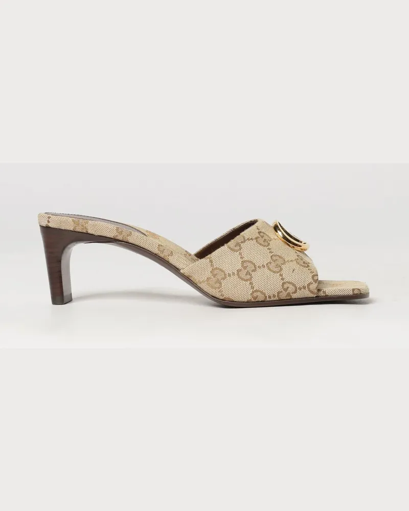 Gucci Sandalen mit absatz damen Sand