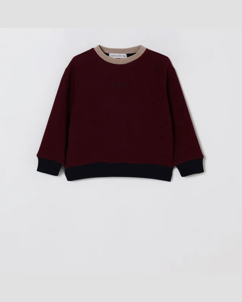 Manuel Ritz Pullover kinder Burgunderrot