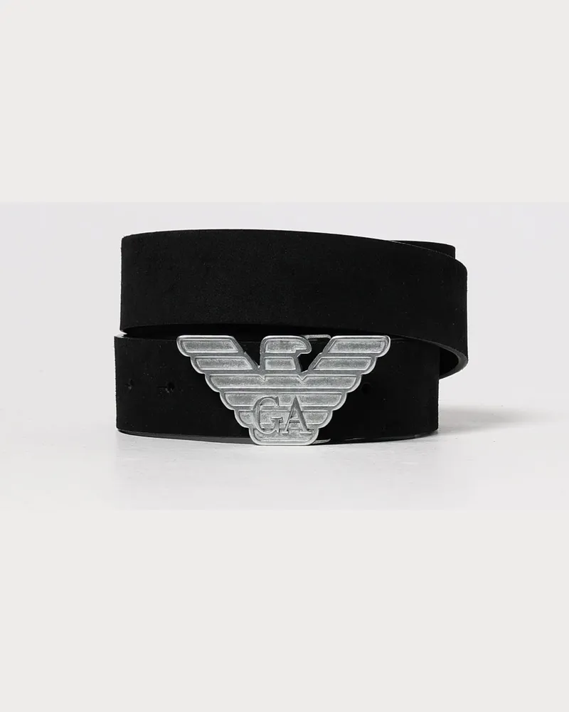 Emporio Armani Grtel herren Schwarz