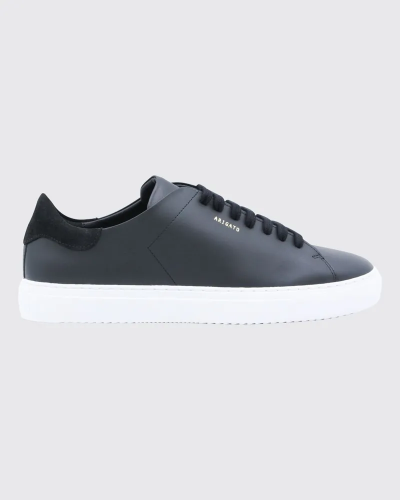 Axel Arigato Herren Low-Top-Sneaker Clean 90 aus Glattleder Grau