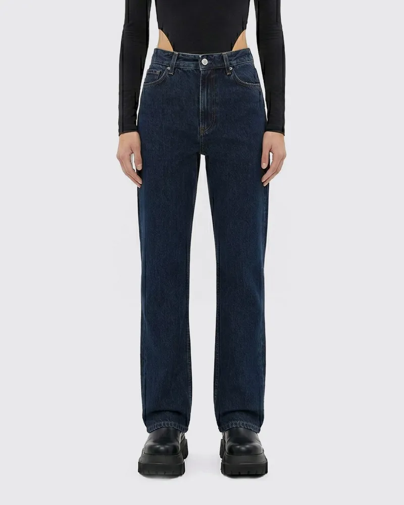 Totême Hose damen Indigo