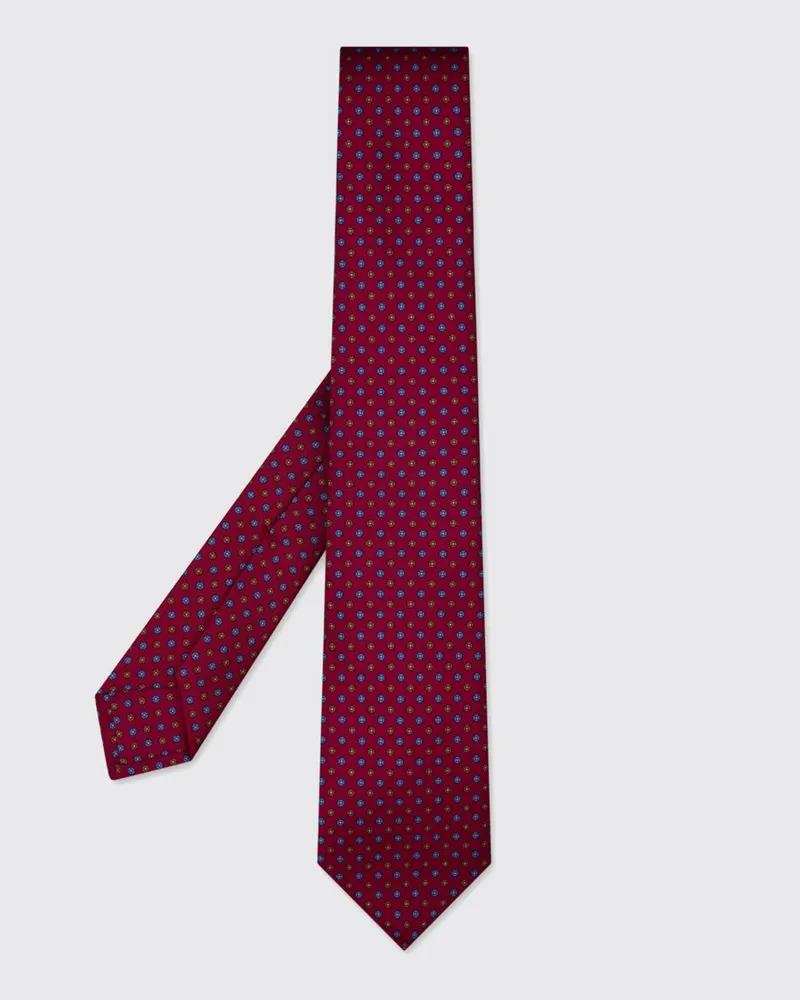 Kiton Krawatte herren Rot