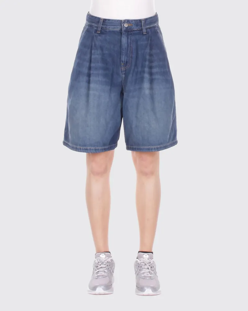 Carhartt WIP Baumwoll-Denim-Shorts Blau