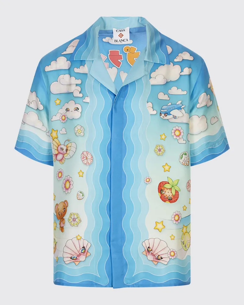 Casablanca Paris Hemd herren Blau