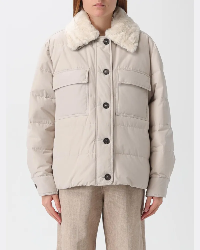 Brunello Cucinelli Jacke damen Grau