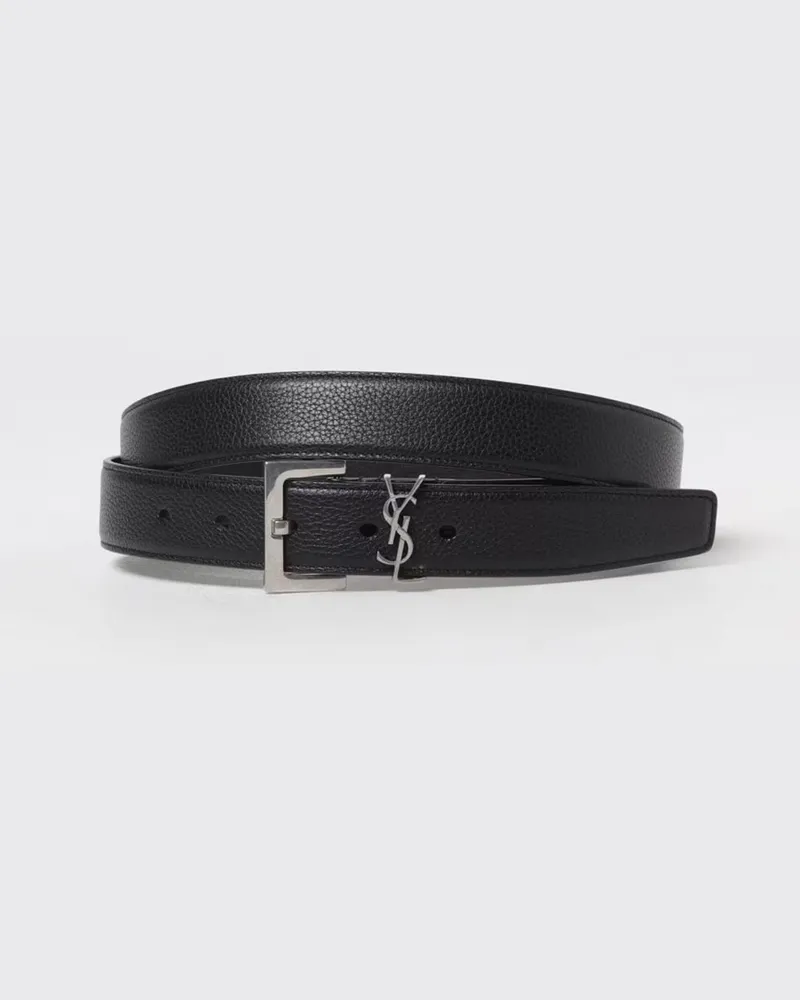 Saint Laurent Grtel herren Schwarz