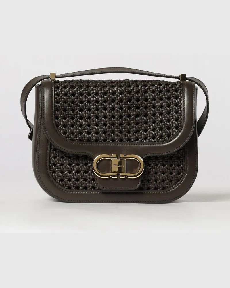 Ferragamo Umhängetasche damen Dark