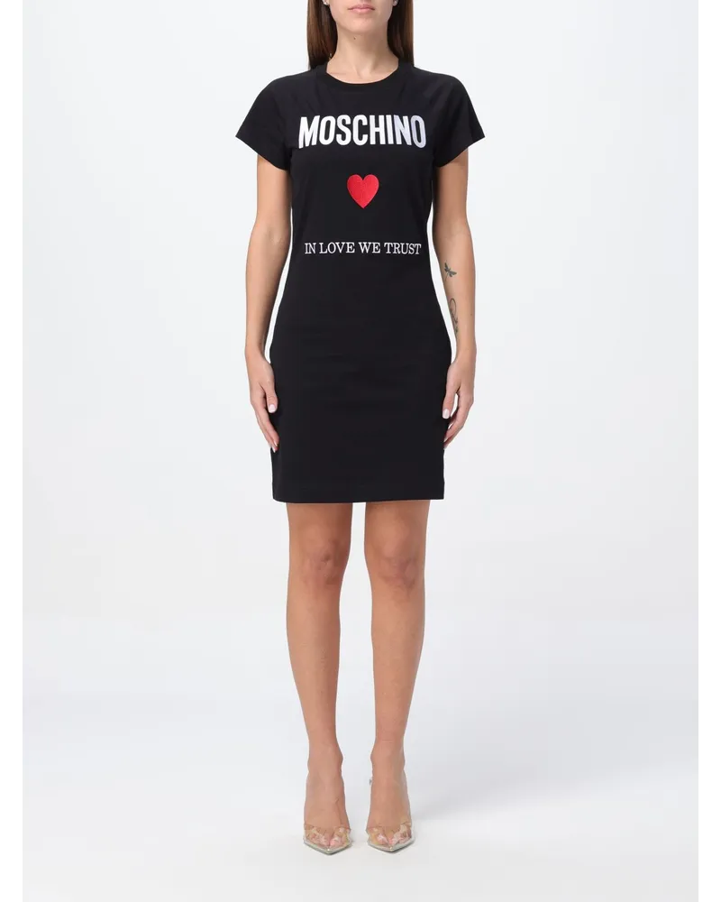 Moschino Kleid damen Schwarz