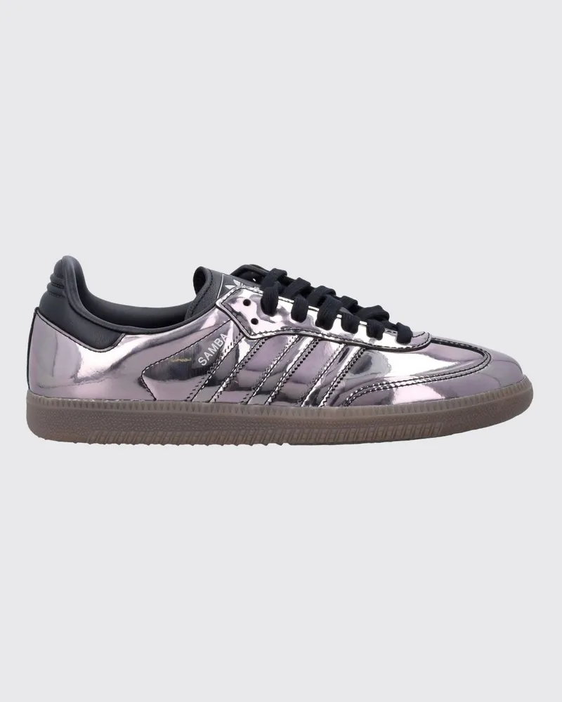 adidas Low-Top Samba OG Sneakers von aus Leder und Lackleder Grau