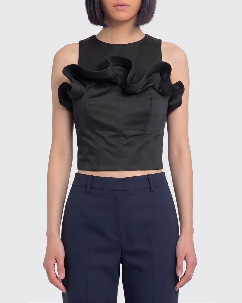 Elisabetta Franchi Top damen Schwarz