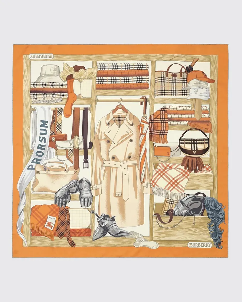 Burberry Schal herren Orange