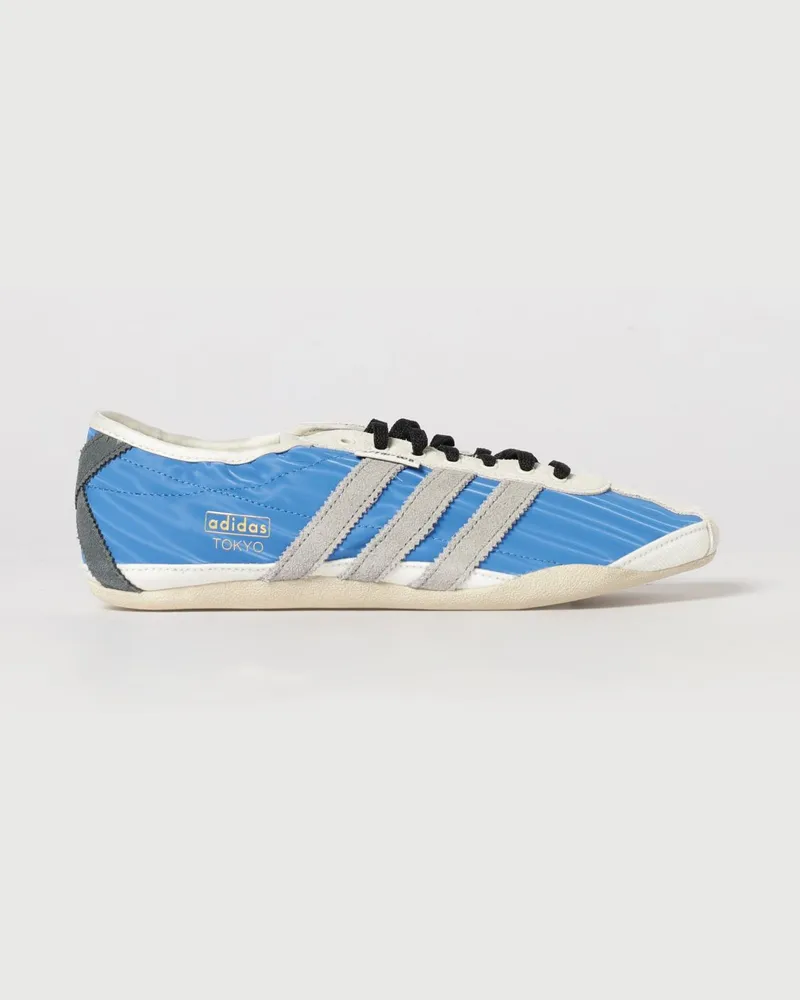 adidas Song For The Mute x Tokyo Low-Top-Sneaker aus Leder und Nylon Blau