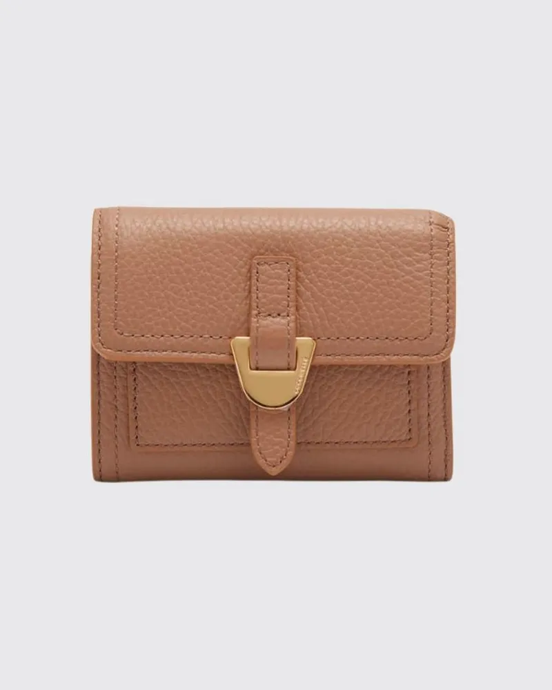 Coccinelle Schultertasche damen Camel