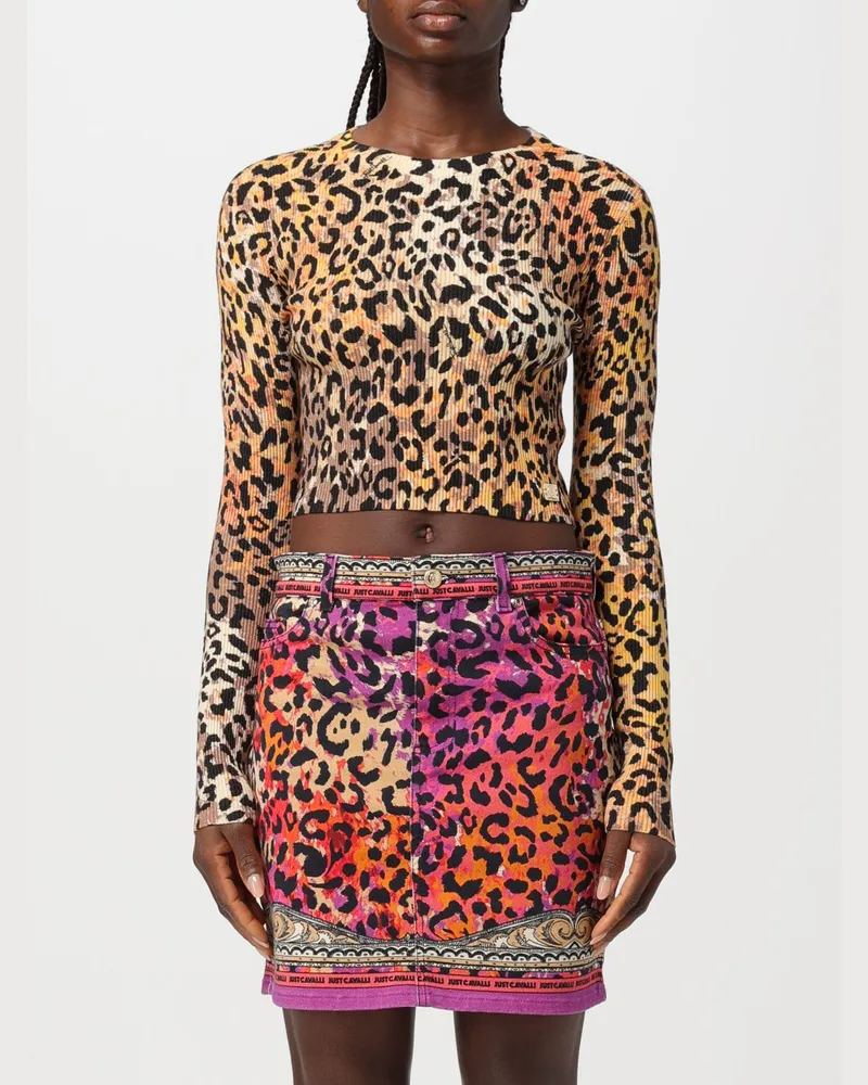 Just Cavalli Sweatshirt damen Braun