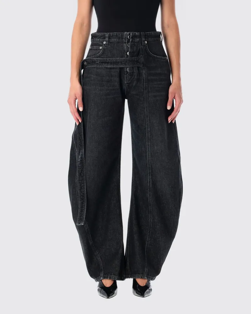 Jean Paul Gaultier Jeans damen Schwarz