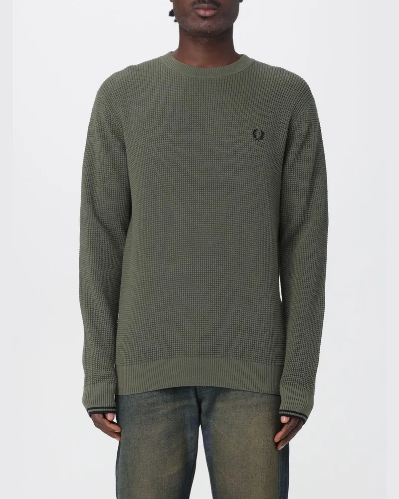 Fred Perry Pullover herren Grün