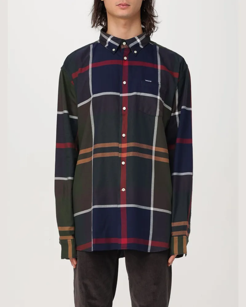 Barbour Hemd herren Blau