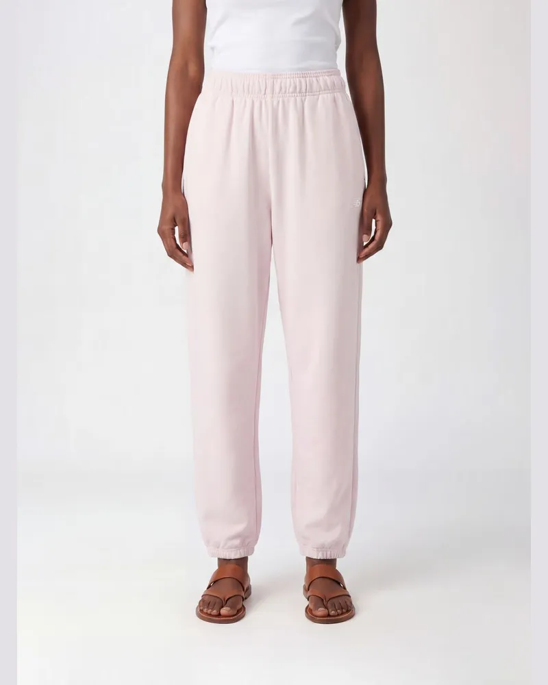 New Balance Jogginghose aus Baumwolle Pink