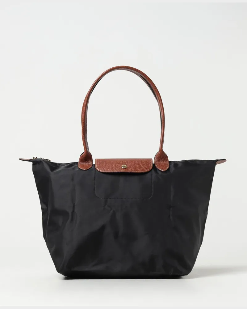 Longchamp Schultertasche damen Schwarz