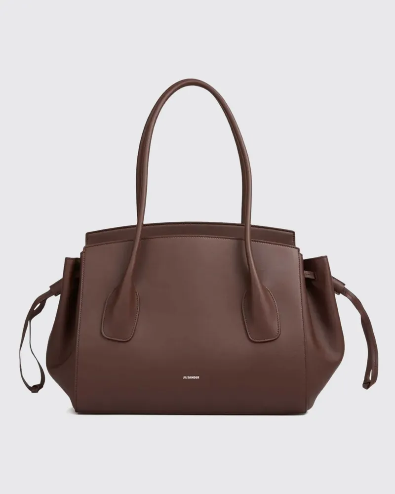 Jil Sander Schultertasche damen Braun