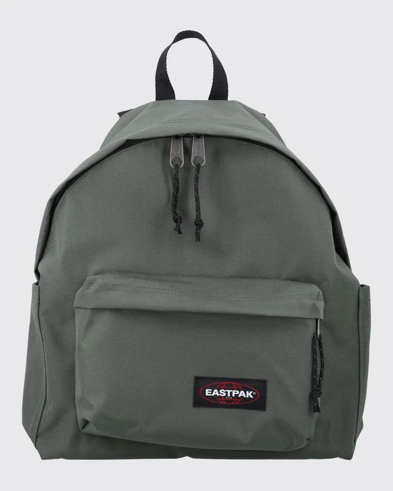 Eastpak Padded Pak'r Rucksack aus technischem Gewebe mit vorderer Reißverschlusstasche Kaki